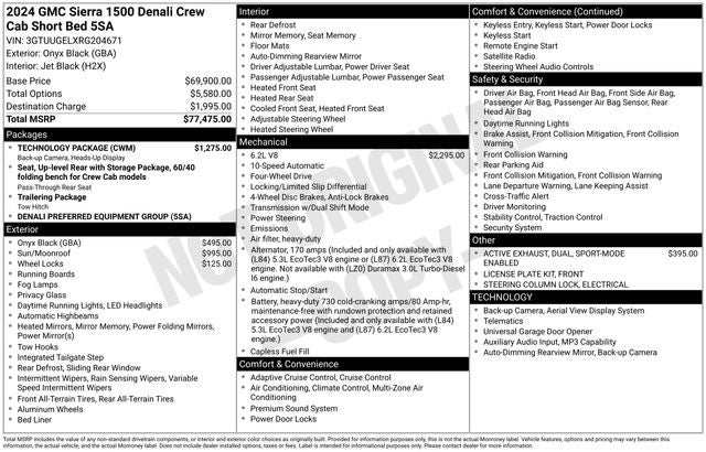 2024 GMC Sierra 1500 Denali