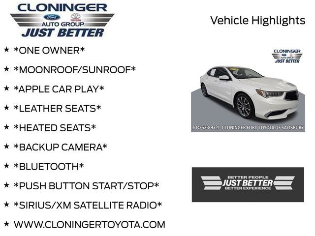 2018 Acura TLX 3.5L V6