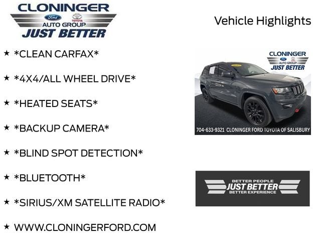 2017 Jeep Grand Cherokee Altitude