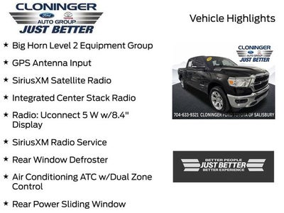 2022 RAM 1500 Big Horn/Lone Star
