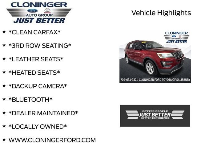 2016 Ford Explorer XLT