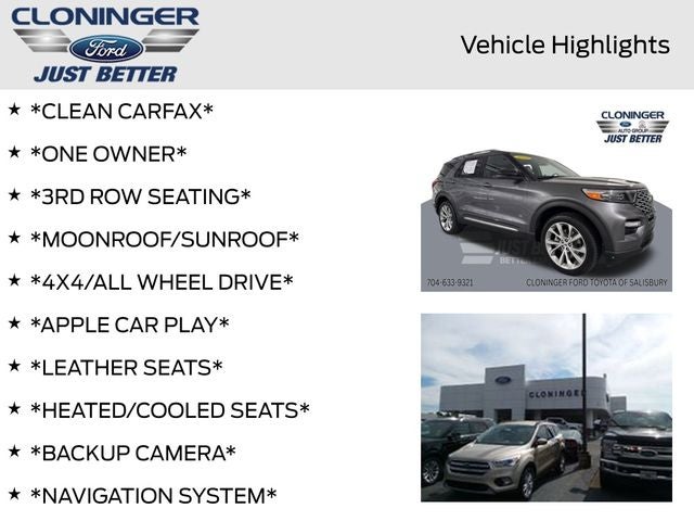 2022 Ford Explorer Platinum