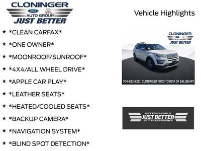 2017 Ford Explorer Platinum