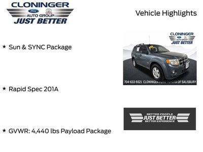 2011 Ford Escape XLT