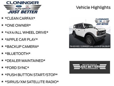 2021 Ford Bronco Big Bend Hard Top