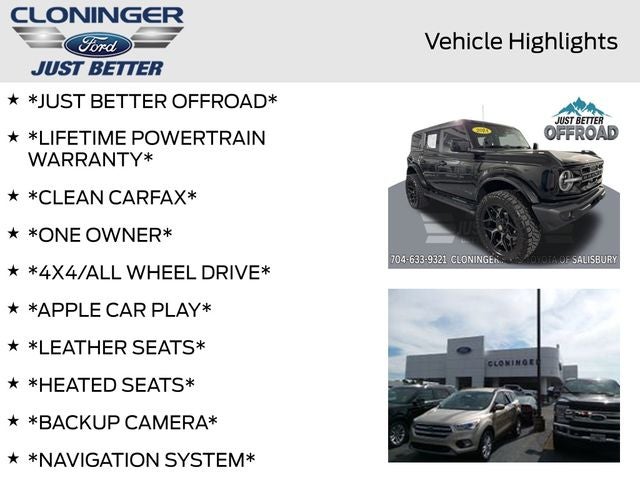 2024 Ford Bronco Outer Banks