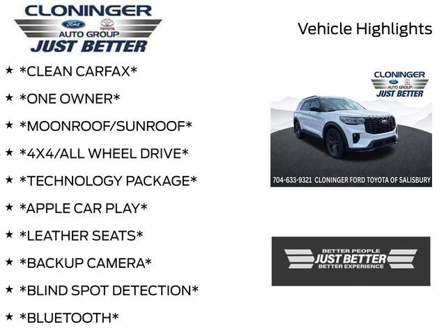 2025 Ford Explorer ST
