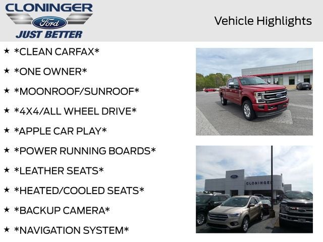 2022 Ford F-250SD Platinum