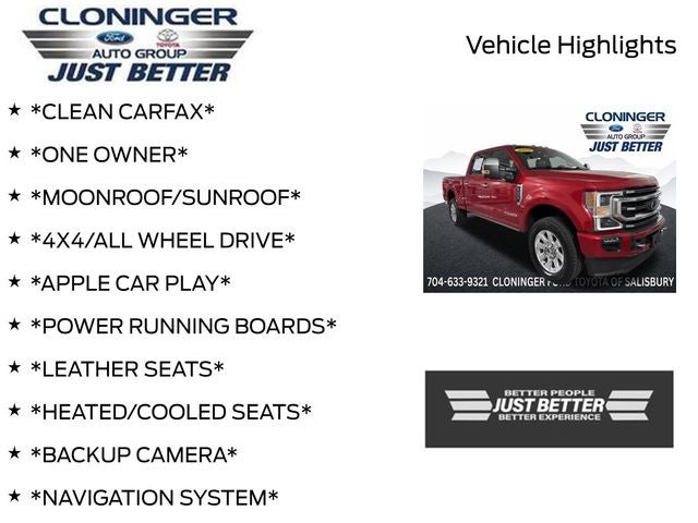 2022 Ford F-250SD Platinum