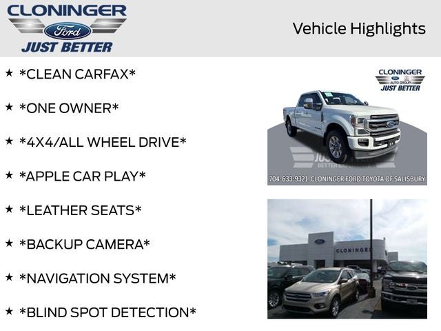 2021 Ford F-350SD Platinum