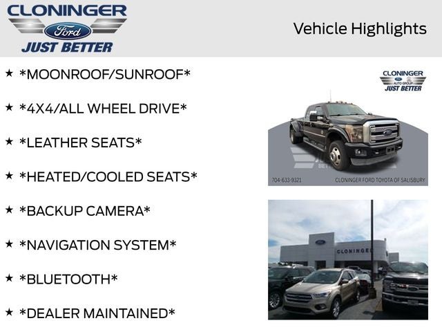 2015 Ford F-350SD Platinum
