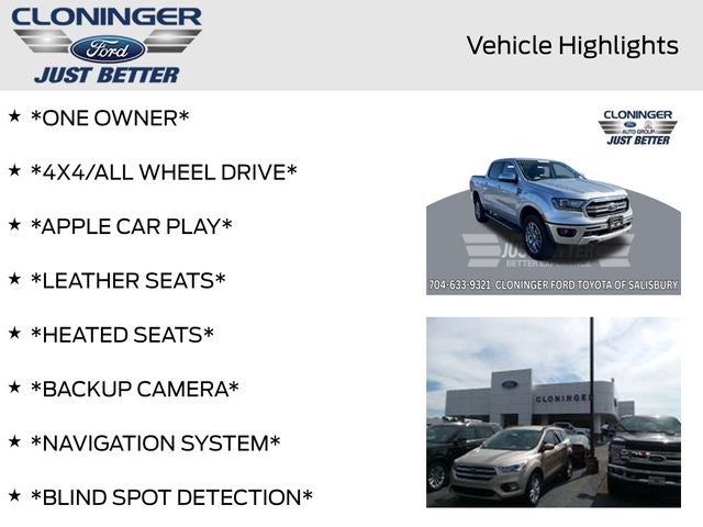 2019 Ford Ranger LARIAT