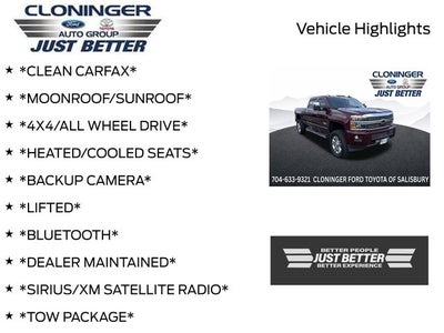 2016 Chevrolet Silverado 2500HD High Country
