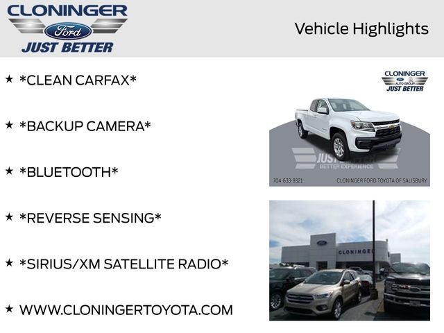 2022 Chevrolet Colorado LT EXTENDED CAB