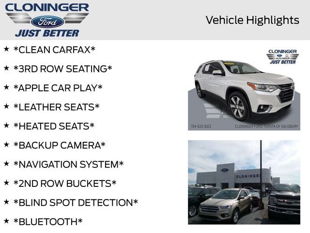 2020 Chevrolet Traverse 3LT