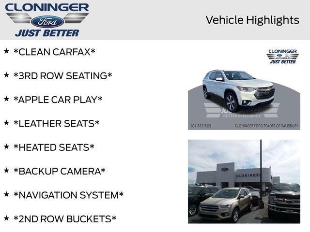 2020 Chevrolet Traverse 3LT