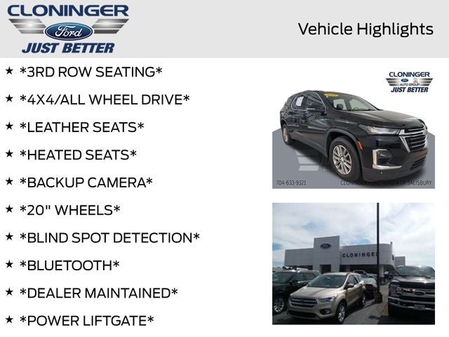 2022 Chevrolet Traverse LT Leather