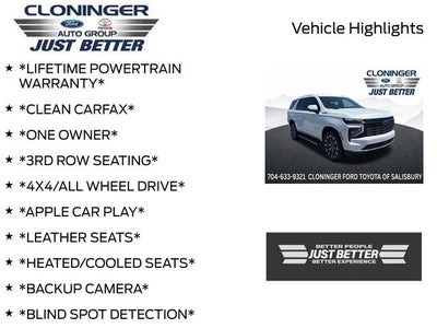 2025 Chevrolet Tahoe High Country