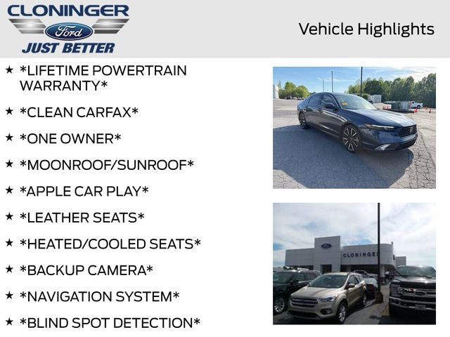 2025 Honda Accord Hybrid Touring