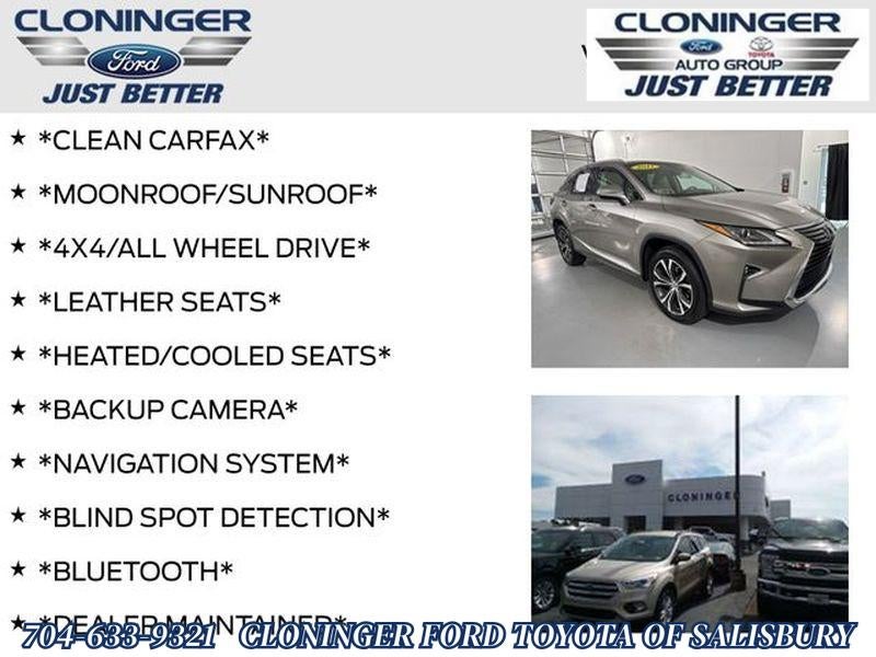 2017 Lexus RX 450h Base