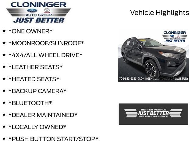 2019 Toyota RAV4 Adventure