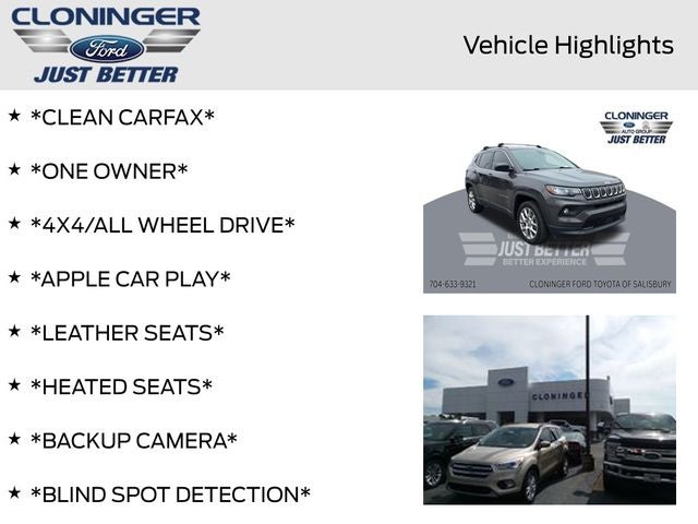 2022 Jeep Compass Latitude Lux