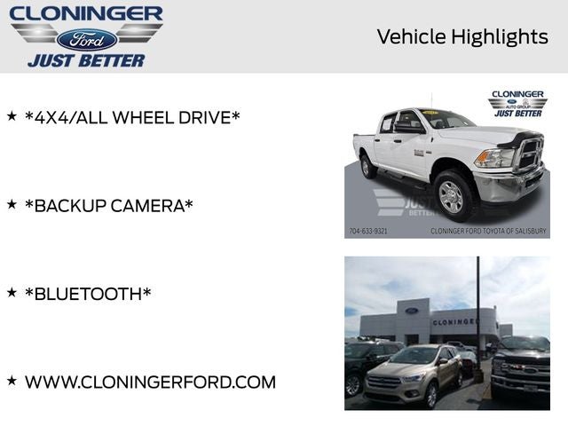 2017 RAM 2500 Tradesman