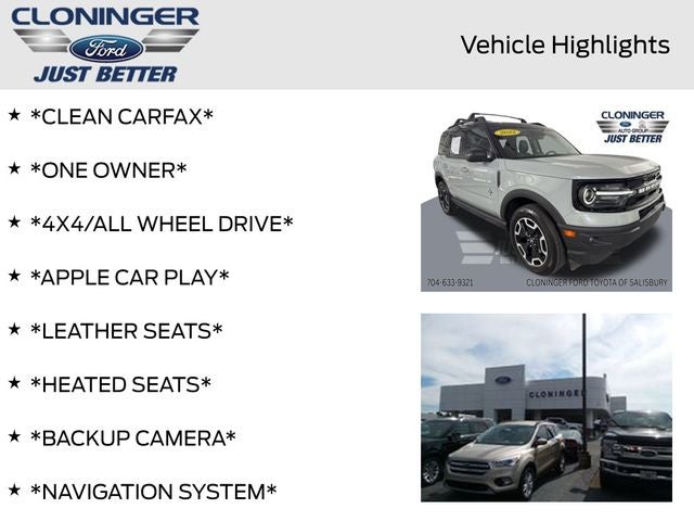 2022 Ford Bronco Sport Outer Banks