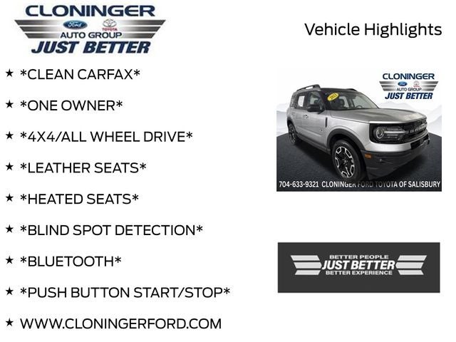 2023 Ford Bronco Sport Outer Banks