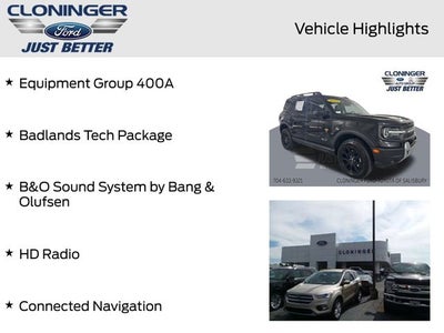 2025 Ford Bronco Sport Badlands