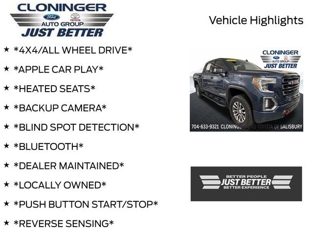 2019 GMC Sierra 1500 AT4