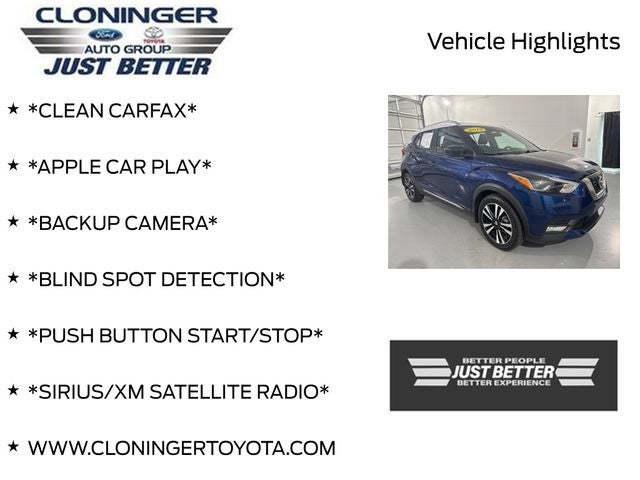 2018 Nissan Kicks SR