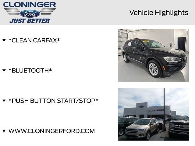 2018 Volkswagen Tiguan 2.0T SE