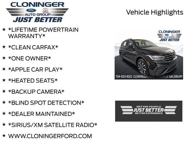 2023 Volkswagen Tiguan 2.0T S