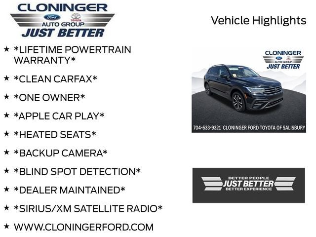 2023 Volkswagen Tiguan 2.0T S