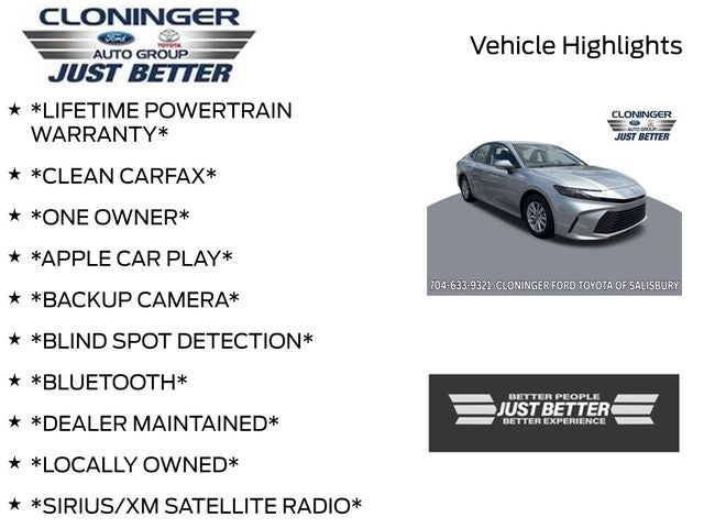 2026 Toyota Camry LE