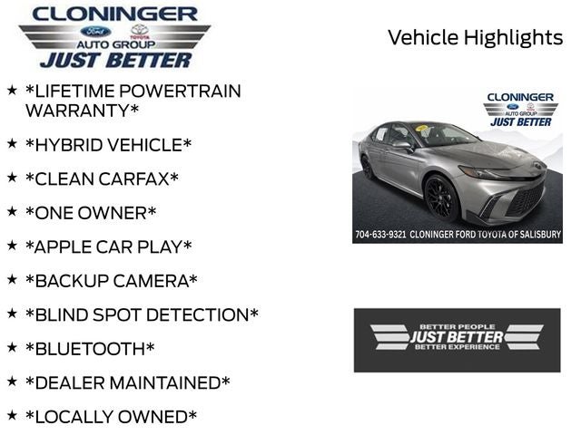 2026 Toyota Camry SE