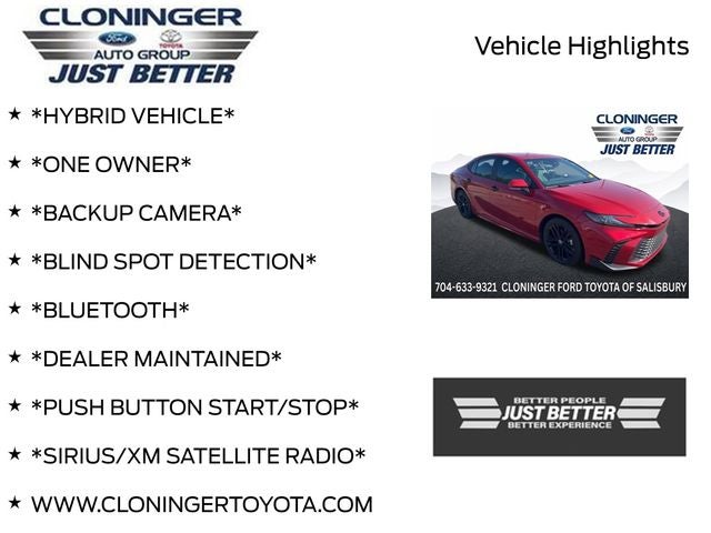2025 Toyota Camry SE