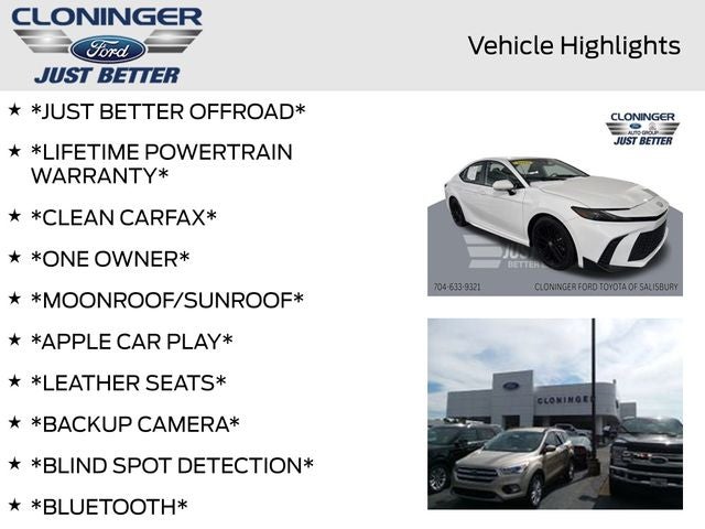 2025 Toyota Camry SE