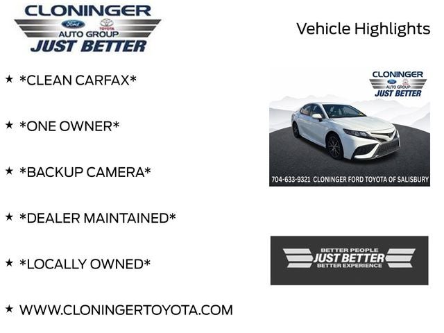 2024 Toyota Camry SE