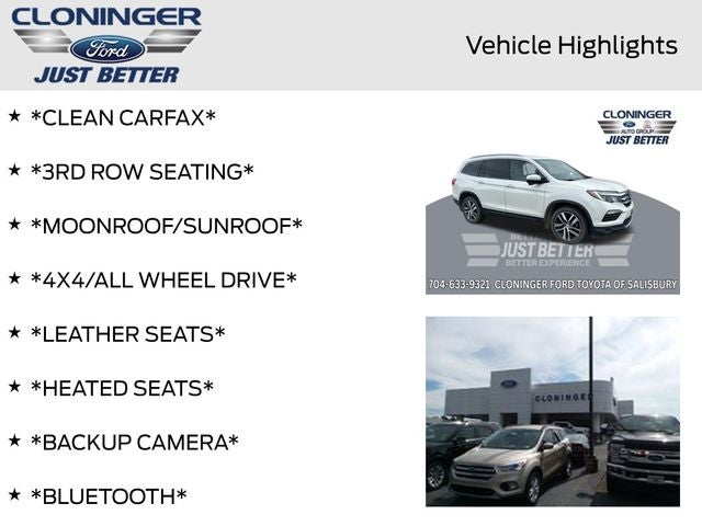 2018 Honda Pilot Touring