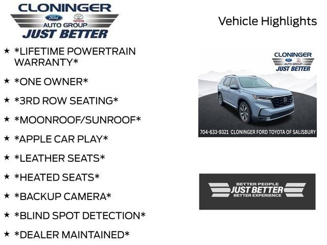 2025 Honda Pilot Touring