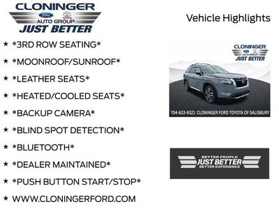 2024 Nissan Pathfinder Platinum