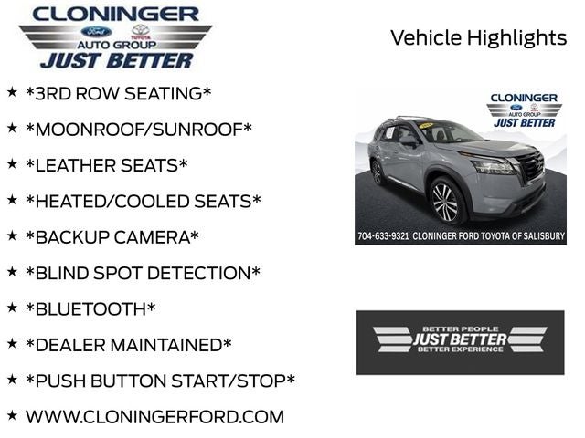 2024 Nissan Pathfinder Platinum