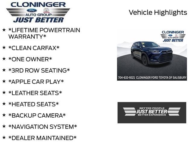 2024 Toyota Grand Highlander XLE
