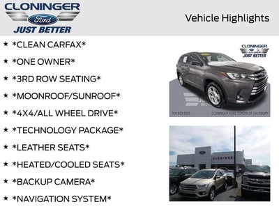 2019 Toyota Highlander Limited