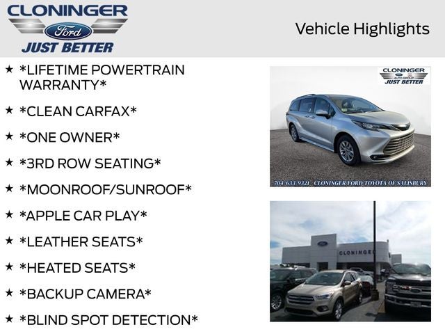 2025 Toyota Sienna XLE 8 Passenger