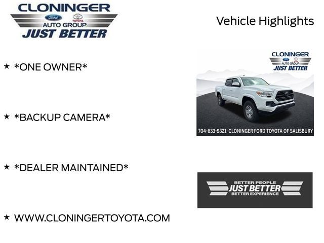 2019 Toyota Tacoma SR