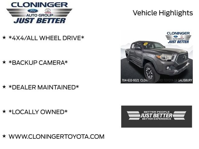 2019 Toyota Tacoma TRD Off-Road V6