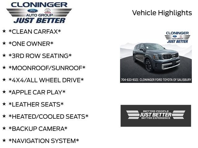 2023 Kia Telluride SX-Prestige